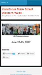 Mobile Screenshot of caledoniawesternweek.com